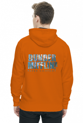 The office Biuro bluza z kapturem