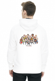 The office Biuro bluza z kapturem
