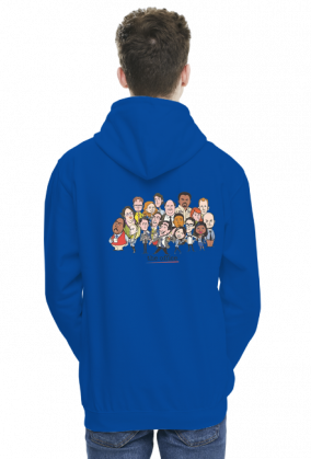 The office Biuro bluza z kapturem