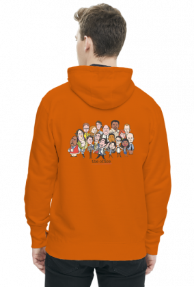 The office Biuro bluza z kapturem