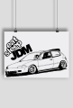 Honda Civic V 5 plakat