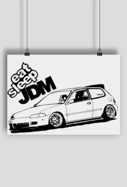Honda Civic V 5 plakat