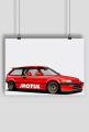 Honda Civic IV 4 plakat