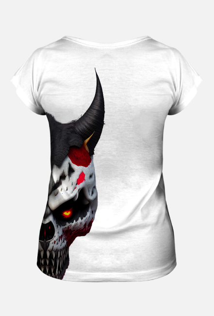 demon, koszulka damska, dwustronna3