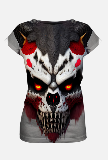 demon, koszulka damska, dwustronna6