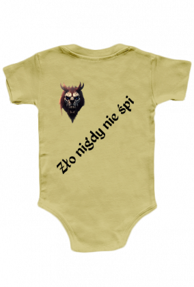 Bestia, śpioszki, z 2 stron2