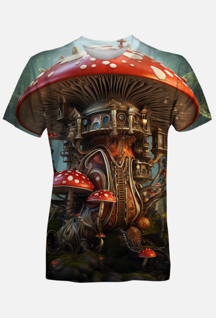 tshirt Amanita steamPunk