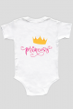 Księżniczka, śpioszki/ body, napis3