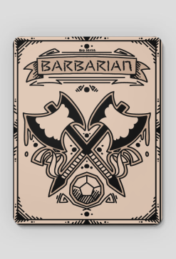Dnd Barbarian mouse pad