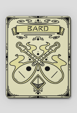 Dnd Bard mouse pad