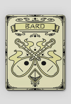 Dnd Bard mouse pad