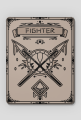 Dnd Fighter mouse pad