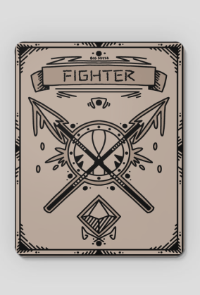 Dnd Fighter mouse pad
