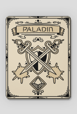Dnd Paladin mouse pad