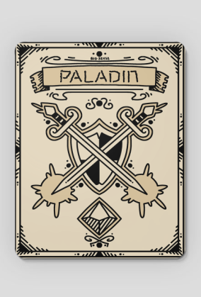 Dnd Paladin mouse pad