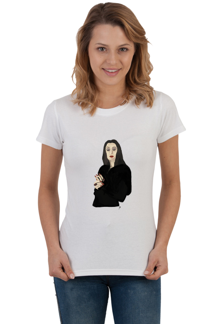 Morticia 91' T-shirt damski