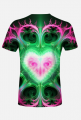 tshirt czakra Serca