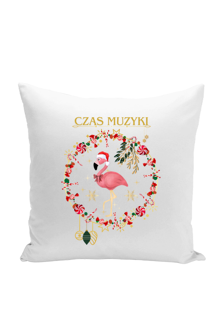 Poduszka Czas Muzyki świąteczna