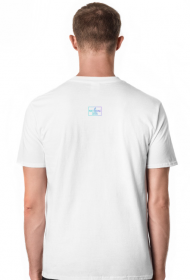 ENG - Only I Create My Life - koszulka t-shirt biały męski
