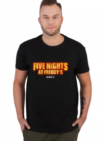 Młodzieżowy T-shirt fnaf pięć koszmarnych nocy high quality