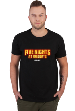 Młodzieżowy T-shirt fnaf pięć koszmarnych nocy high quality
