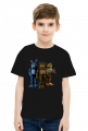 T-shirt chłopięcy FNAF Pięć Koszmarnych Nocy dla dzieci i młodzieży animatroniki