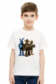 T-shirt chłopięcy FNAF Pięć Koszmarnych Nocy dla dzieci i młodzieży animatroniki