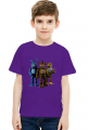 T-shirt chłopięcy FNAF Pięć Koszmarnych Nocy dla dzieci i młodzieży animatroniki