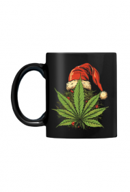 Christmas weed mug