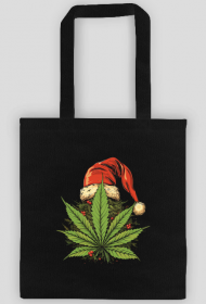 Christmas weed bag