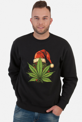 Christmas weed hoodie