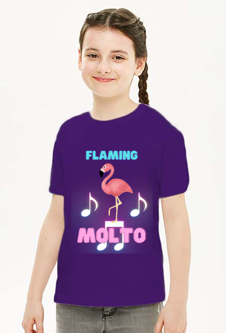 T-shirt Flaming Molto