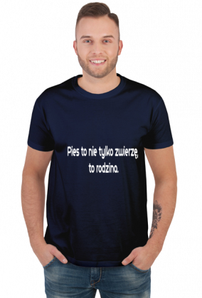 Pies to nie tylko zwierzę, to rodzina Biały tekst