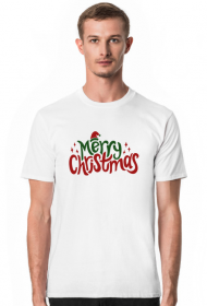 Koszulka Unisex Wesołych Świąt Merry Christmas