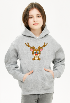 Renifer z czerwonym nosem