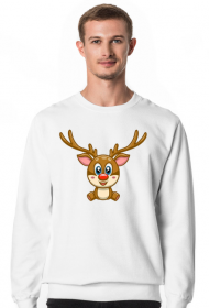 Renifer z czerwonym nosem