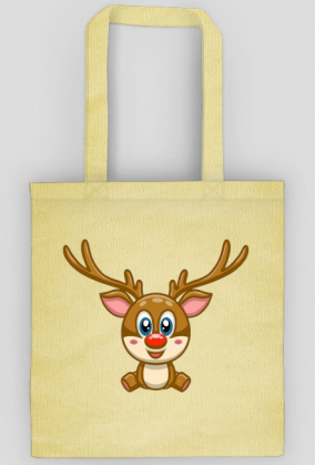 Renifer z czerwonym nosem