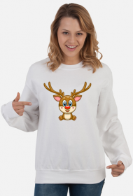 Renifer z czerwonym nosem