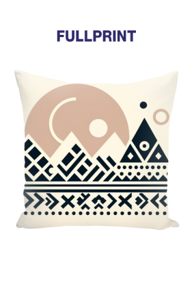 Poduszka z motywem górskim