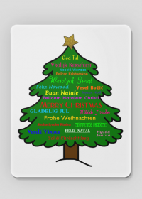 Podkładka pod Myszkę - Boże Narodzenie - Życzenia świąteczne w wielu językach