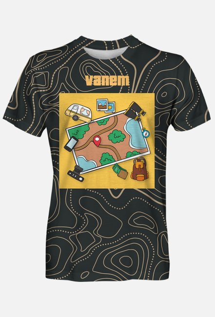 T shirt mapa
