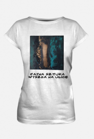 Koszulka damska fajna sztuka
