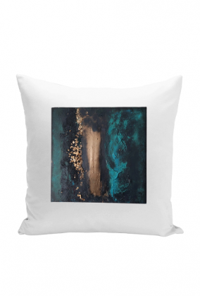 Poduszka złoty wodospad decopasjar