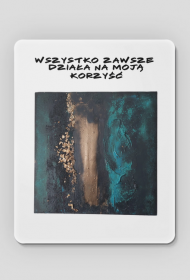 Podkładka pod myszkę złoty wodospad decopasjar
