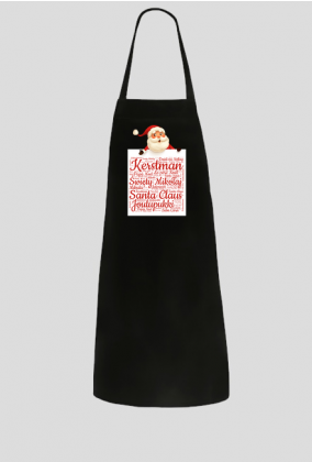 Fartuch kuchenny - Święty Mikołaj - kto przynosi prezety w innych krajach.