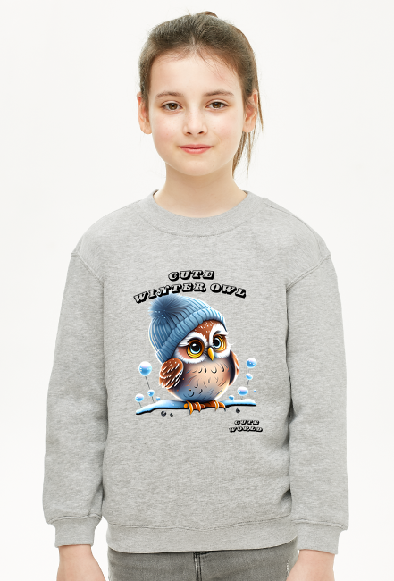 Cute Winter Owl, Cute World
