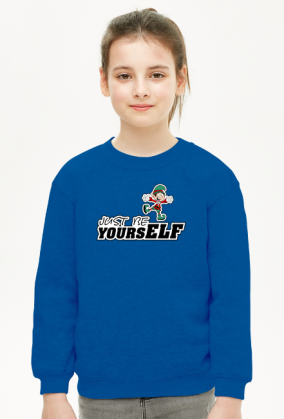 Just be yoursELF (bluza dziewczęca klasyczna)