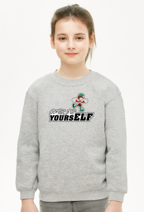 Just be yoursELF (bluza dziewczęca klasyczna)