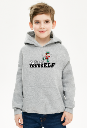 Just be yoursELF (bluza chłopięca kaptur)