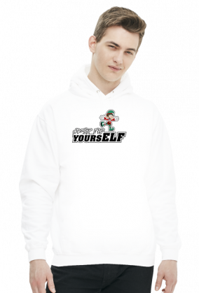 Just be yoursELF (bluza męska kaptur)